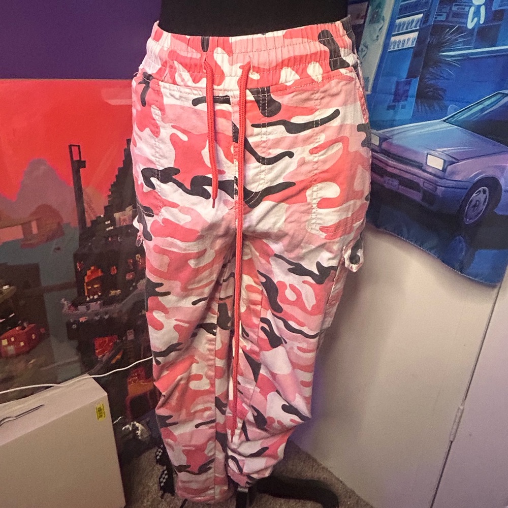 Blue Navy Size 7 Womens Camouflage Pants